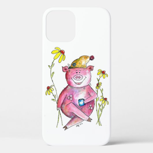 Cute Whimsical Drink koffie Case-Mate iPhone Case (Achterkant)