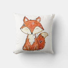Cute Whimsical Fox Kussen