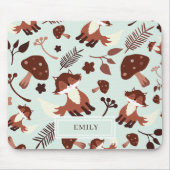 Cute Whimsical Fox Muismat (Voorkant)