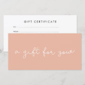 Cute whimsical gift (Voorkant / Achterkant)