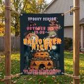 Cute Whimsical Halloween Night Outdoor Spandoek