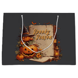 Cute Whimsical Halloween Spooky Season Black Groot Cadeauzakje