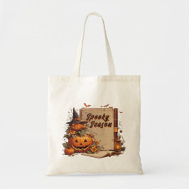 Cute Whimsical Halloween Spooky Season Tote Bag
