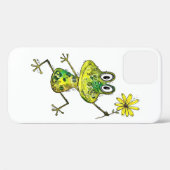 Cute Whimsical Happy Frog Case-Mate iPhone Case (Achterkant (horizontaal))