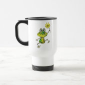 Cute Whimsical Happy Frog Reisbeker (Links)
