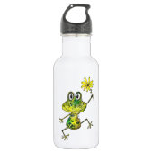 Cute Whimsical Happy Frog Waterfles (Voorkant)