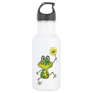 Cute Whimsical Happy Frog Waterfles