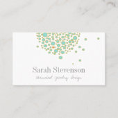 Cute Whimsical Jewelry Designer Visitekaartje (Voorkant)