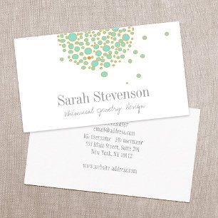 Cute Whimsical Jewelry Designer Visitekaartje