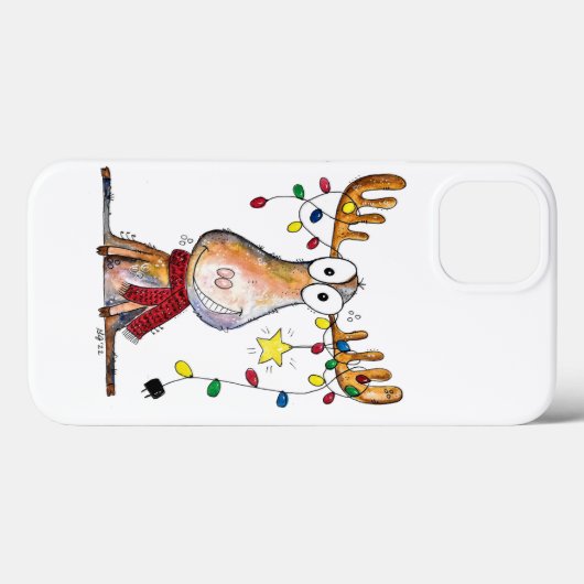 Cute Whimsical-kerstmis Case-Mate iPhone Case (Achterkant (horizontaal))