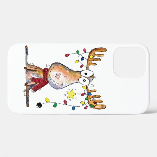Cute Whimsical-kerstmis Case-Mate iPhone Case (Achterkant (horizontaal))