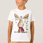 Cute Whimsical-kerstmis T-shirt (Voorkant)