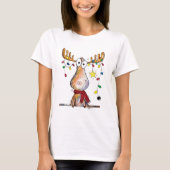 Cute Whimsical-kerstmis T-shirt (Voorkant)
