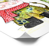 Cute Whimsical-Koe Poster (Hoek)