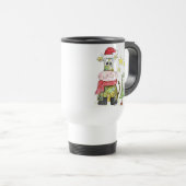 Cute Whimsical-Koe Reisbeker (Voorkant rechts)