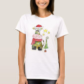 Cute Whimsical-Koe T-shirt (Voorkant)