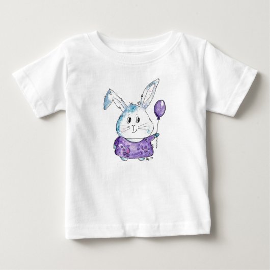 Cute Whimsical Little Bunny (Voorkant)