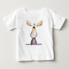 Cute Whimsical Moose