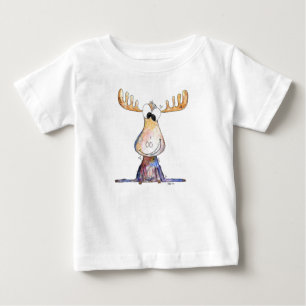 Cute Whimsical Moose