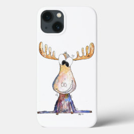 Cute Whimsical Moose Case-Mate iPhone Case