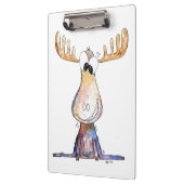Cute Whimsical Moose Klembord (Links)