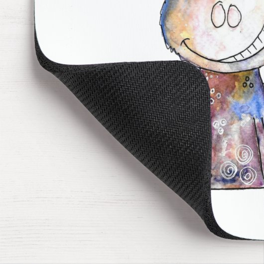 Cute Whimsical Moose Muismat (Hoek)