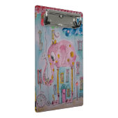 Cute Whimsical Olifant Illustratie Mini Klembord (Schuin)