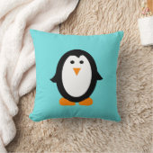 Cute Whimsical Penguin Pillow Kussen (Deken)