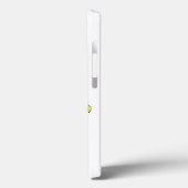 Cute Whimsical Pink Cat met Yellow Flowers Case-Mate iPhone Case (Achterkant / Links)