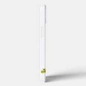 Cute Whimsical Pink Cat met Yellow Flowers Case-Mate iPhone Case (Achterkant / Rechts)