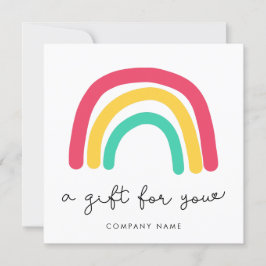 Cute whimsical Rainbow-gift