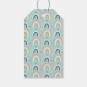 Cute Whimsical Rainbow Pattern Event Dank u Cadeaulabel (Achterkant)