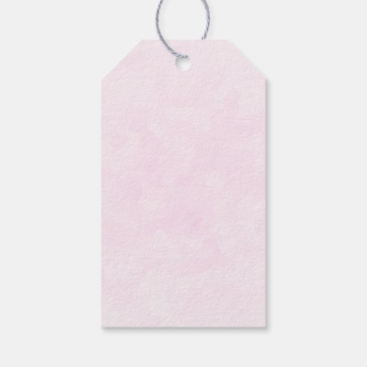 Cute Whimsical Rainbow Pattern Hartelijk dank Cadeaulabel (Achterkant)