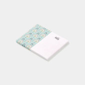 Cute Whimsical Rainbow Pattern Post-it® Notes (Schuin)
