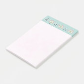 Cute Whimsical Rainbow Pattern Post-it® Notes (Schuin)