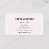 Cute Whimsical Rainbow Pattern Visitekaartje (Achterkant)