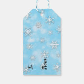 Cute Whimsical-Squrel van en naar Cadeaulabel (Achterkant)