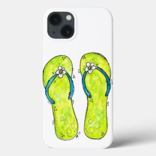 Cute Whimsical-Teenslippers Case-Mate iPhone Case