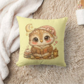 Cute Whimsical Watercolor Animal Kussen (Deken)