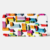Cute whimsical waterverf houses Case-Mate iPhone case (Achterkant (horizontaal))