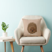 Cute Whimsy Little Hedégel Illustration Kussen (Stoel)