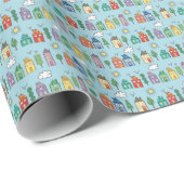Cute Whimsy Winkle Inpakpapierrol Cadeaupapier (Rol Hoek)