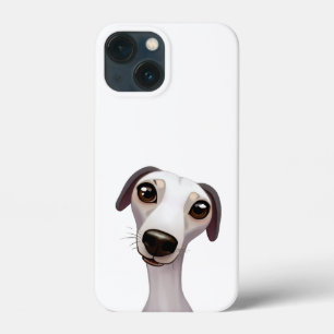 Cute Whippet - Een Cartoon Style Artwork Case-Mate iPhone Case