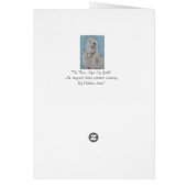 Cute white akita long mantel realist portret blanc (Achterkant)