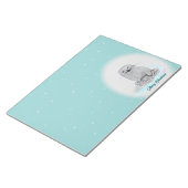 Cute White Baby Sea Otter , Merry Christmas Notitieblok (Schuin)