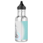 Cute White Baby Sea Otter , Merry Christmas Waterfles (Rechts)