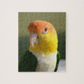 Cute White Bellied Caique Parrot Legpuzzel (Verticaal)