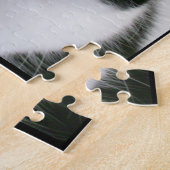 Cute White Black Cat Photo Legpuzzel (Zijkant)