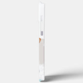 Cute White Chihuahua Abstract Blue Case-Mate iPhone Case (Achterkant / Links)