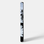 Cute White Daisy Flowers Monogram Case-Mate iPhone Case (Achterkant / Links)